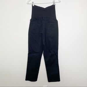 a:glow Maternity Black Crop Jeans